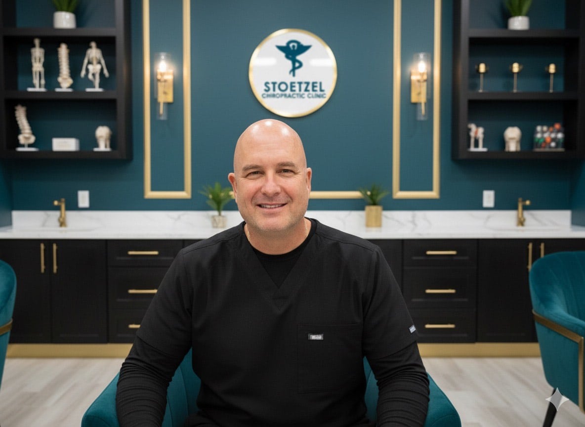 Dr. John Stoetzel sitting